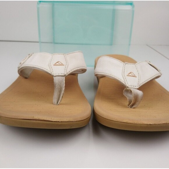 Reef Santa Ana Sandals Flip Flops Women's Size 8 Cloud White - Picture 3 of 8